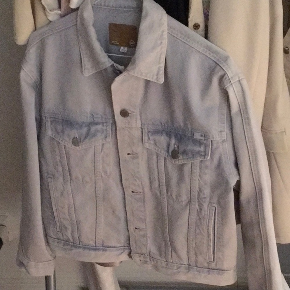 AG Denim Lilac Blue Jacket